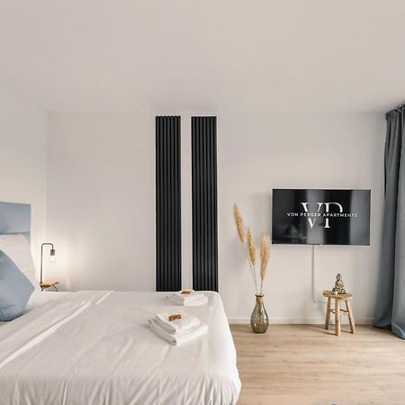 Modernes Apartment Am Gleispark Oldenburg Eksteriør bilde