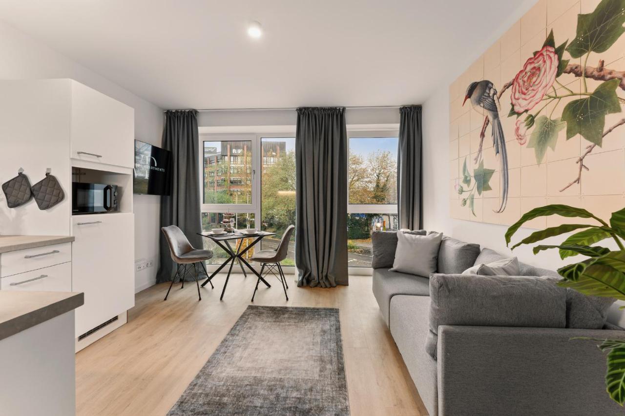 Modernes Apartment Am Gleispark Oldenburg Eksteriør bilde