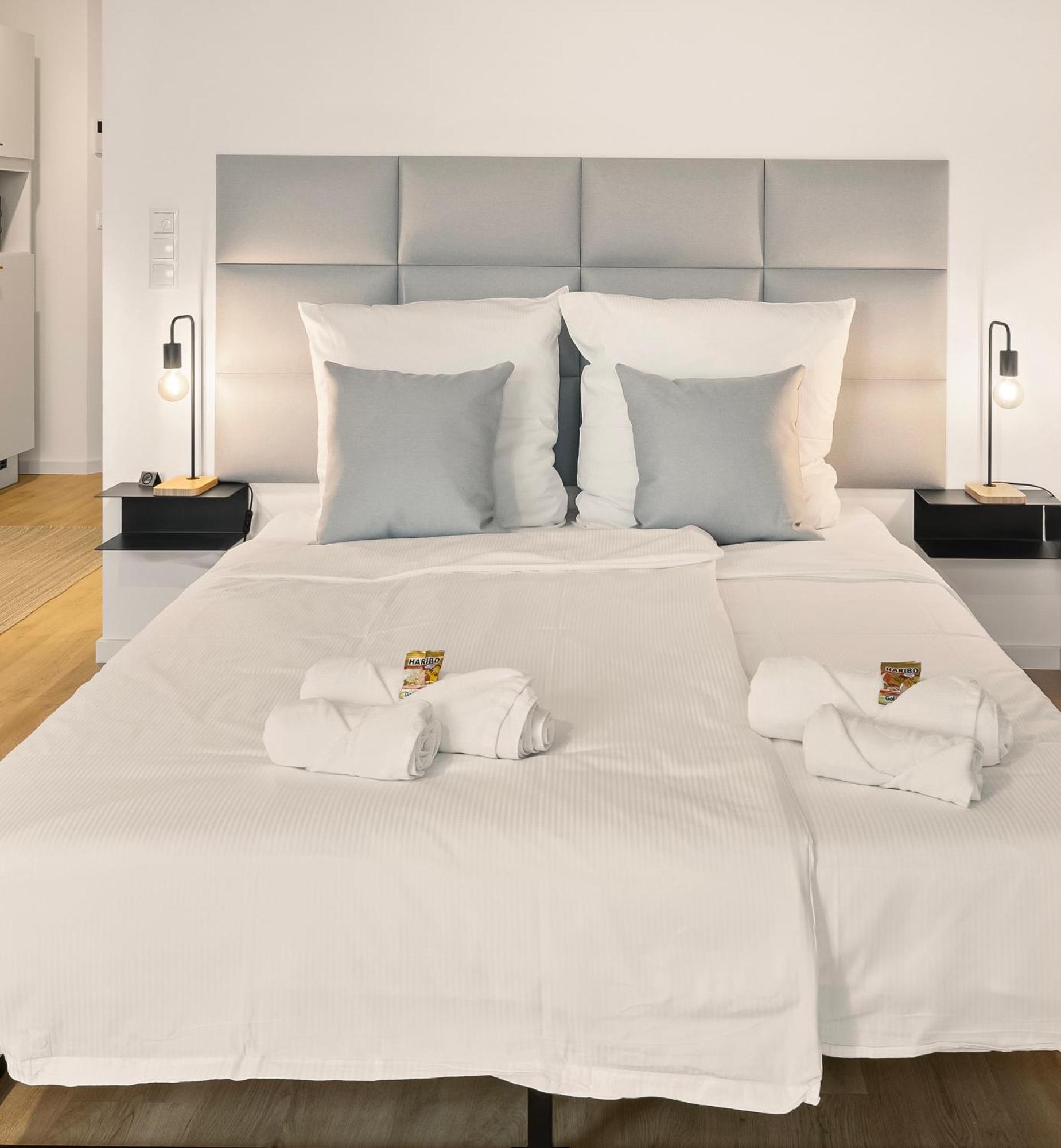 Modernes Apartment Am Gleispark Oldenburg Eksteriør bilde